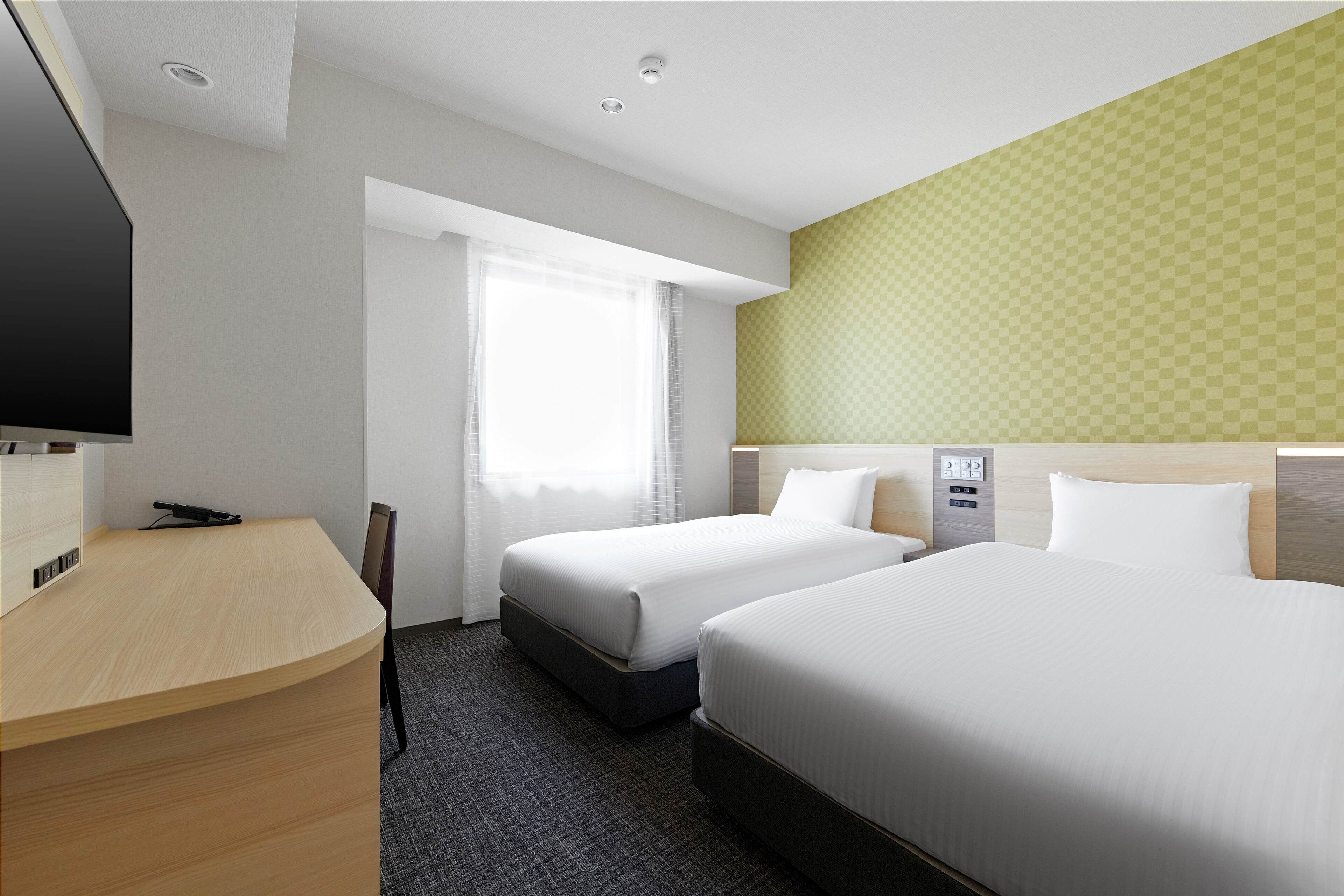 Chambre avec lits jumeaux, non-fumeur | Literie de qualité, couette en duvet, bureau