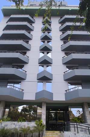 Fassade der Unterkunft