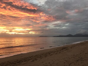On the beach, white sand - Silver Sands - A Unique Retro Beauty (Yorkeys Knob)