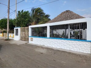 Fassade der Unterkunft