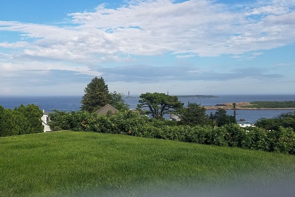 Blick von der Unterkunft