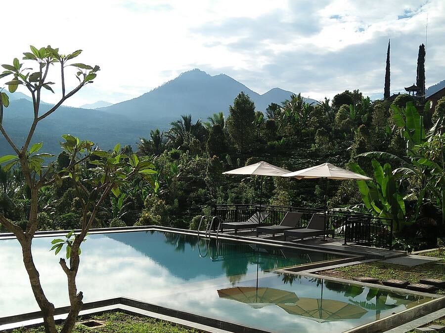 Udendørs pool, liggestole