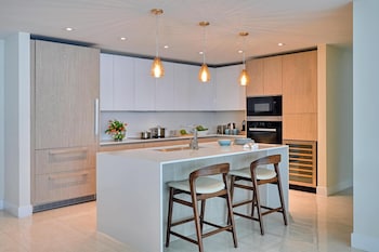 Premium Room, Ocean View (Wellness Residences) | 1 bedroom, minibar, in-room safe, desk at Amrit Ocean Resort and Residences - Singer Island