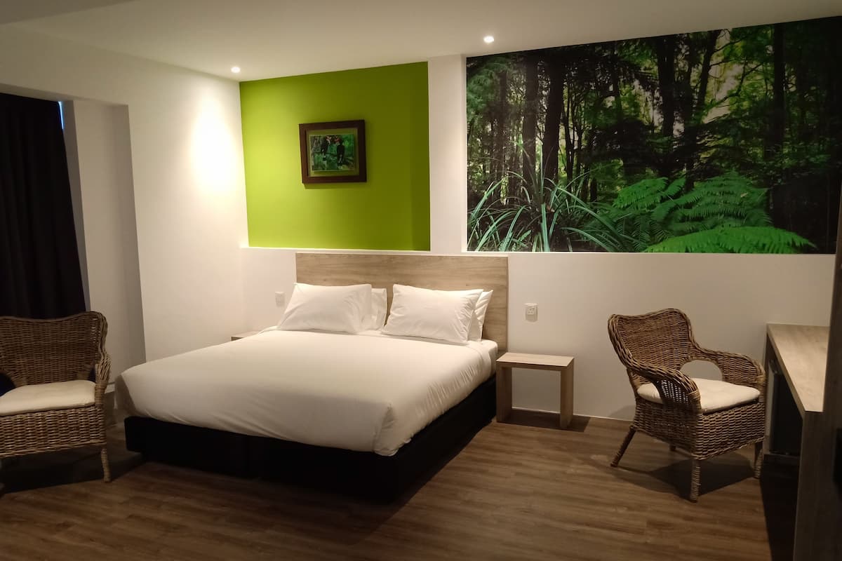 ห้องพรีเมียร์ | ตู้นิรภัยในห้องพัก, โต๊ะทำงาน, Wi-Fi ฟรี, ผ้าปูที่นอน