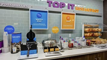 Free daily English breakfast