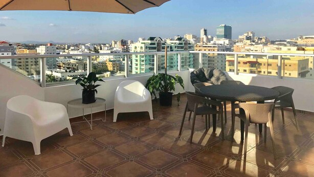 Unclassified image, 1 of 46, button - Eclectic 3 levels and 5 bedrooms penthouse (Santo Domingo)