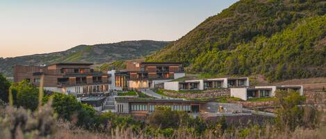 Façade de l’hébergement