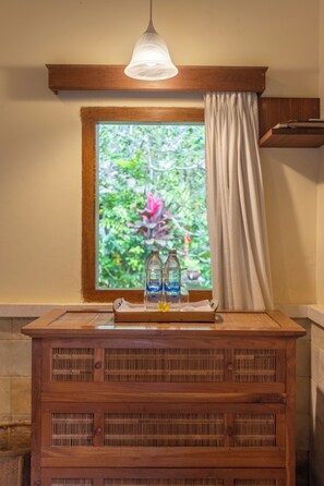 In-room safe, desk, laptop workspace, blackout curtains -  NUSA INDAH CANDIDASA (Manggis)