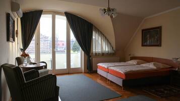 Blackout curtains, bed sheets