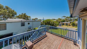 House, 3 Bedrooms (1 Queen, 2 Singles, 1 Tri-bunk) | Balcony view