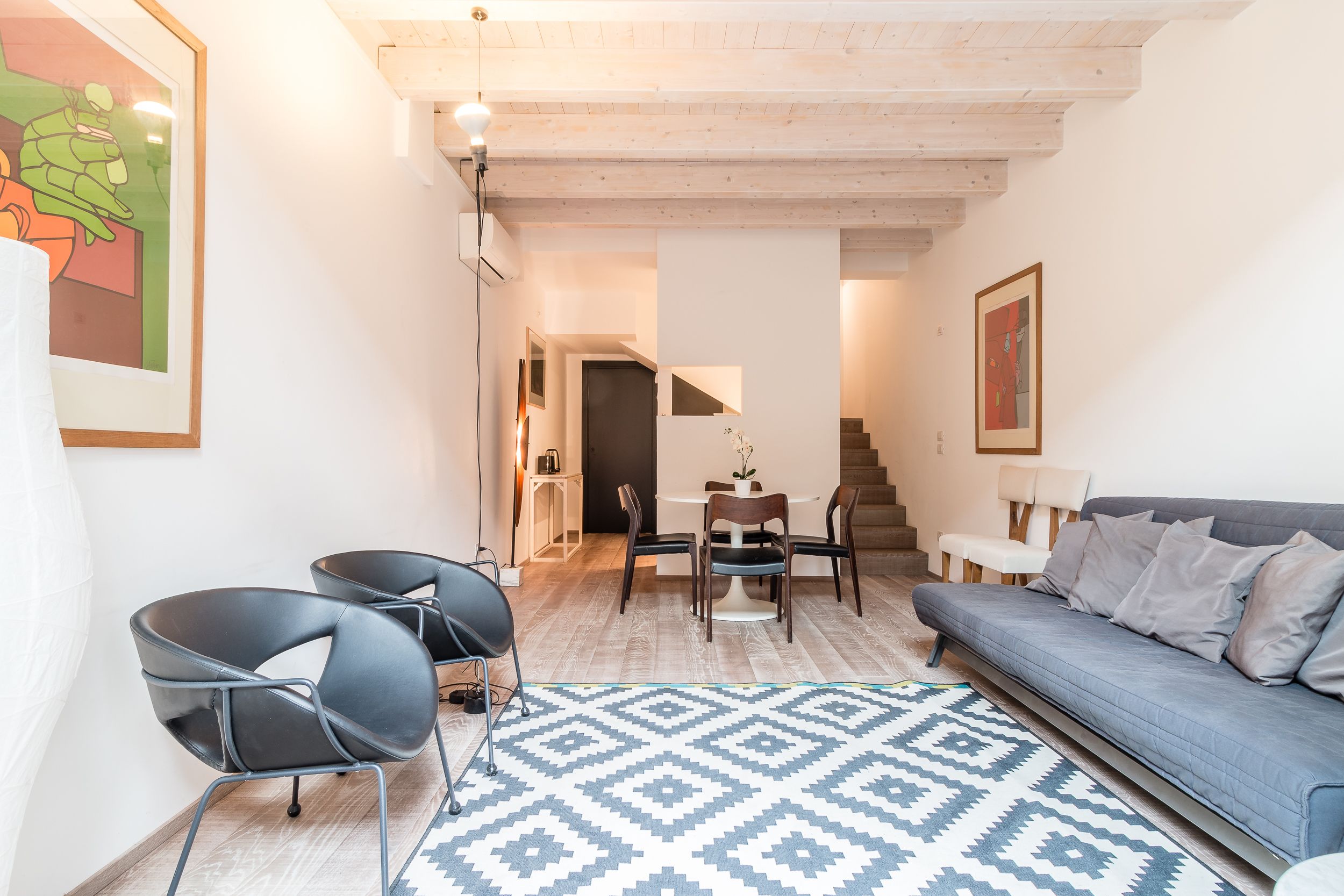 Apartment, 1 Bedroom (Tintoretto 11 - Casin dei Spiriti) | Living area