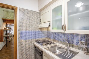 Fridge, oven, stovetop, coffee/tea maker - Studio Apartment at the Academy (Firenze)