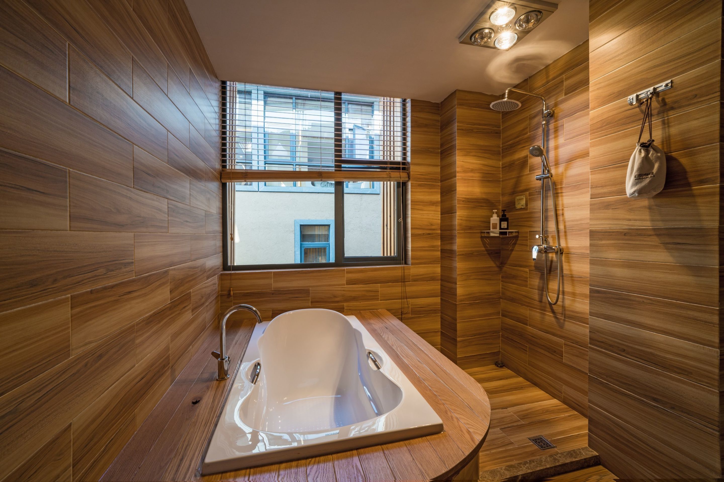 free toiletries, hair dryer, slippers, towels