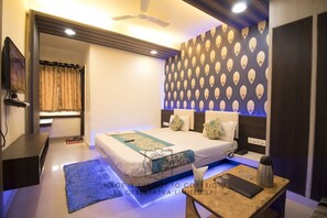 Executive Room | In-room safe, desk, soundproofing, free WiFi - Hotel Maa Ganga palace (Bhopal)