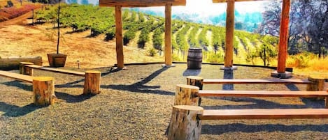 Espace mariage en plein air