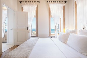 Deluxe Room, Balcony, Sea View | View from room - Nars Ilica Hotel Beach (Cesme)