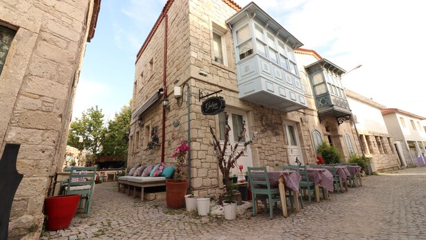 Front of property - Galya Otel Alacati (Cesme)