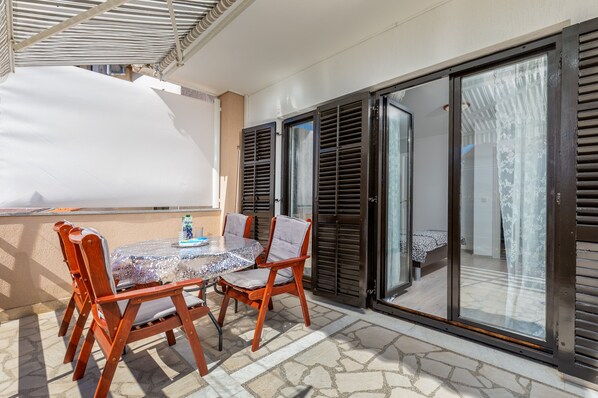 Apartment, 2 Bedrooms, Terrace (A2) | Terrace/patio