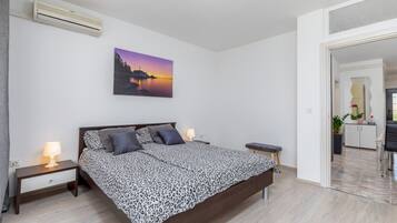 2 habitaciones, ropa de cama de alta calidad y colchones Select Comfort