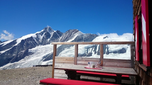 Blick auf die Berge