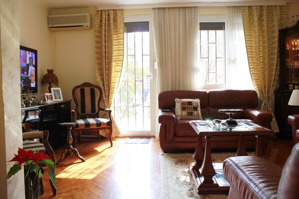 Apartment, 1 Double Bed with Sofa bed | Living area | Flat-screen TV - Family Holiday Home (Budva)
