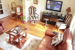 Apartment, 1 Double Bed with Sofa bed | Living area