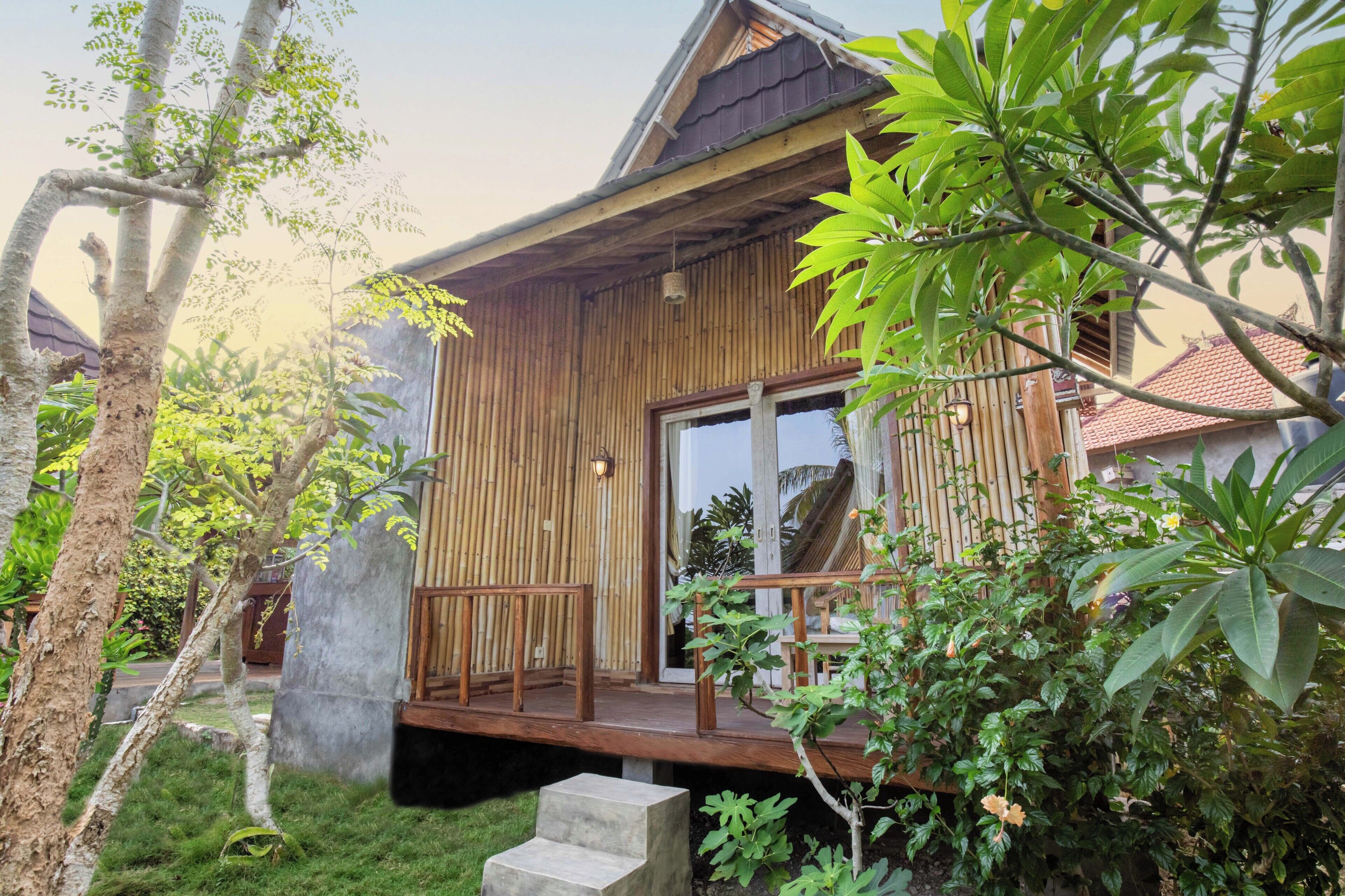 Phòng đôi Deluxe, 1 giường đôi, quang cảnh núi | Hiên