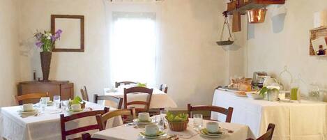 Daily local cuisine breakfast (EUR 5 per person)