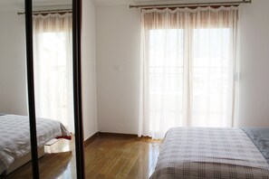 아파트, 더블침대 1개 및 소파베드 | 다리미/다리미판, 무료 유아용 침대, 무료 WiFi, 침대 시트