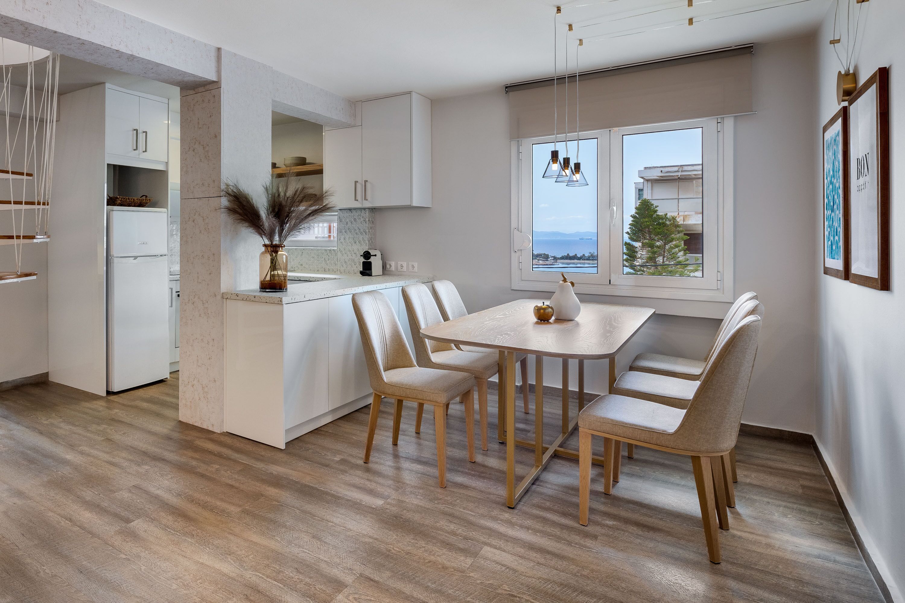 Spiseområde på rommet