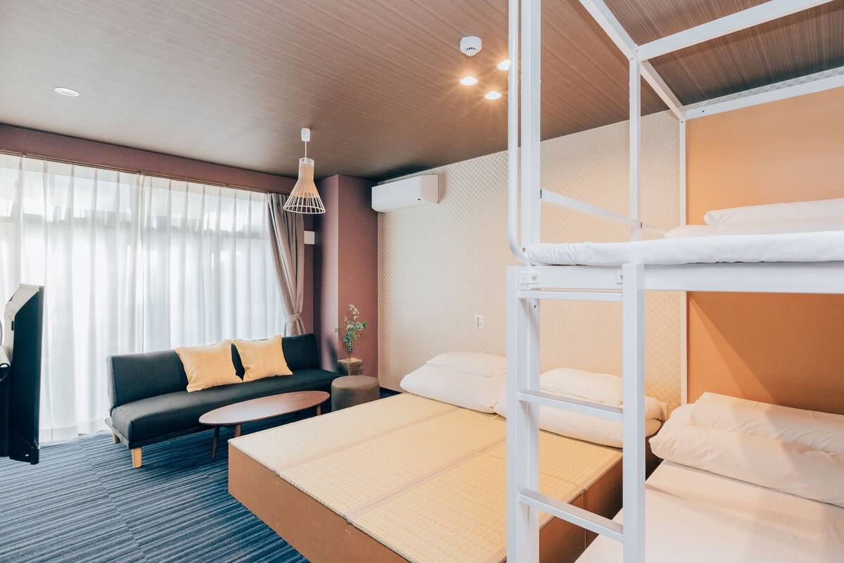 客房, 露台 (Bunkbed Room) | 免費 Wi-Fi、床單