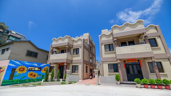 Voorkant van accommodatie