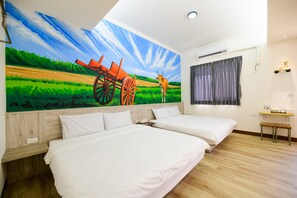 Elite vierpersoonskamer, 1 slaapkamer, balkon (202) | Gratis wifi, beddengoed