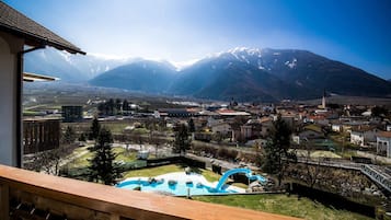 Doppelzimmer, 1 Doppelbett, Bergblick | Ausblick vom Zimmer