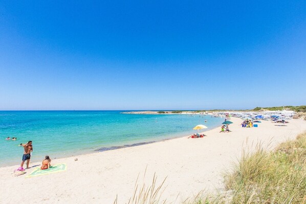 A la platja i gandules de platja