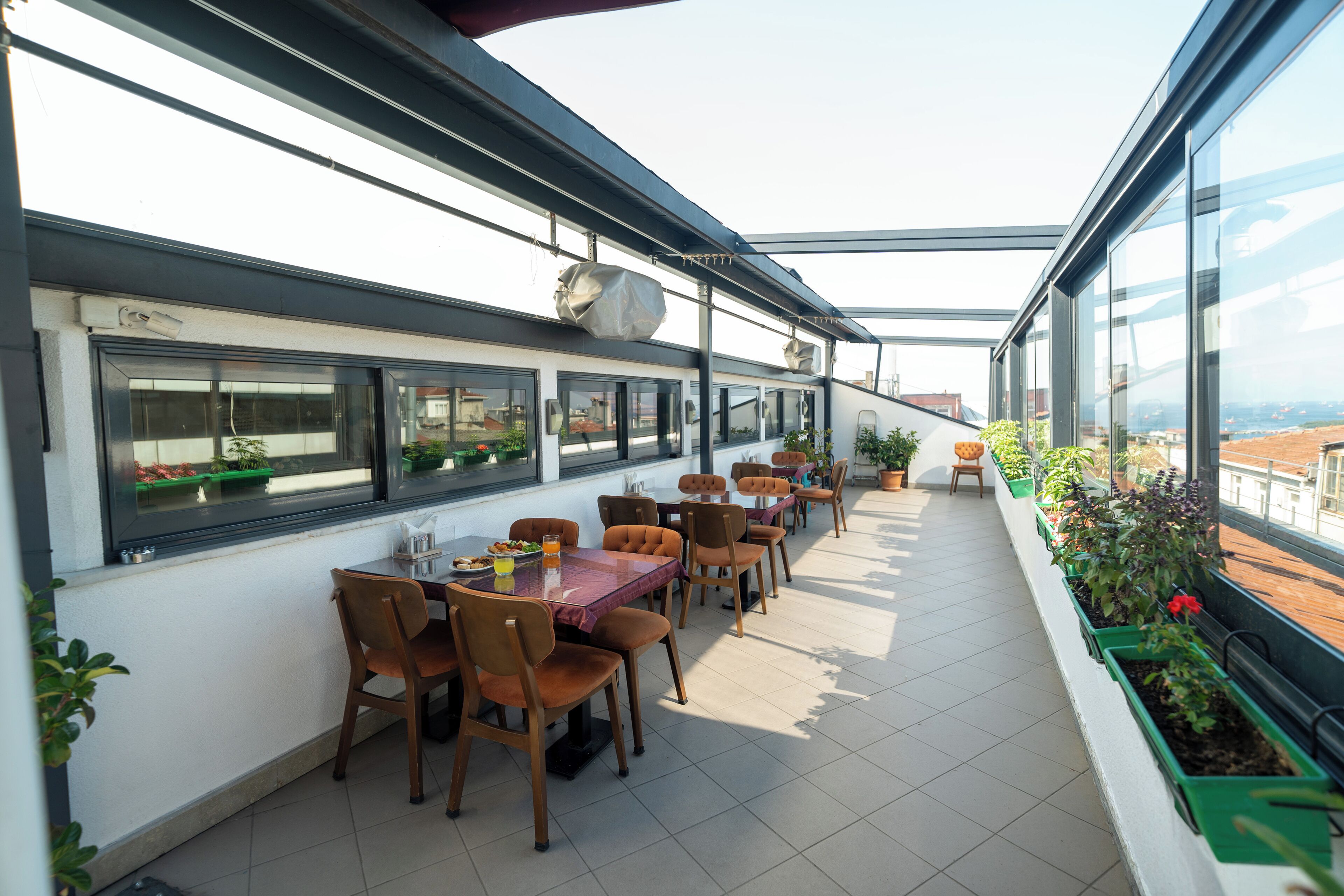 Rooftop terrace