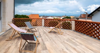 F Propriété spacieuse à Saint Trojan Vue mer