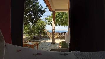 Chambre Confort, 1 lit double, vue mer | Vue de la chambre