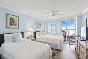 2 chambres, Wi-Fi, literie fournie