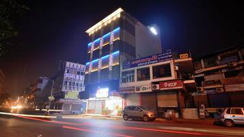 Front of property – evening/night