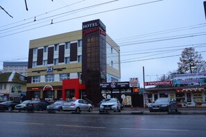 Voorkant van accommodatie