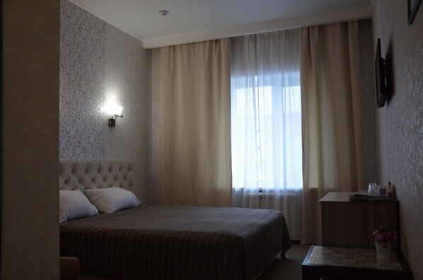 Standard Double Room, City View | Blackout drapes, rollaway beds, free WiFi, bed sheets