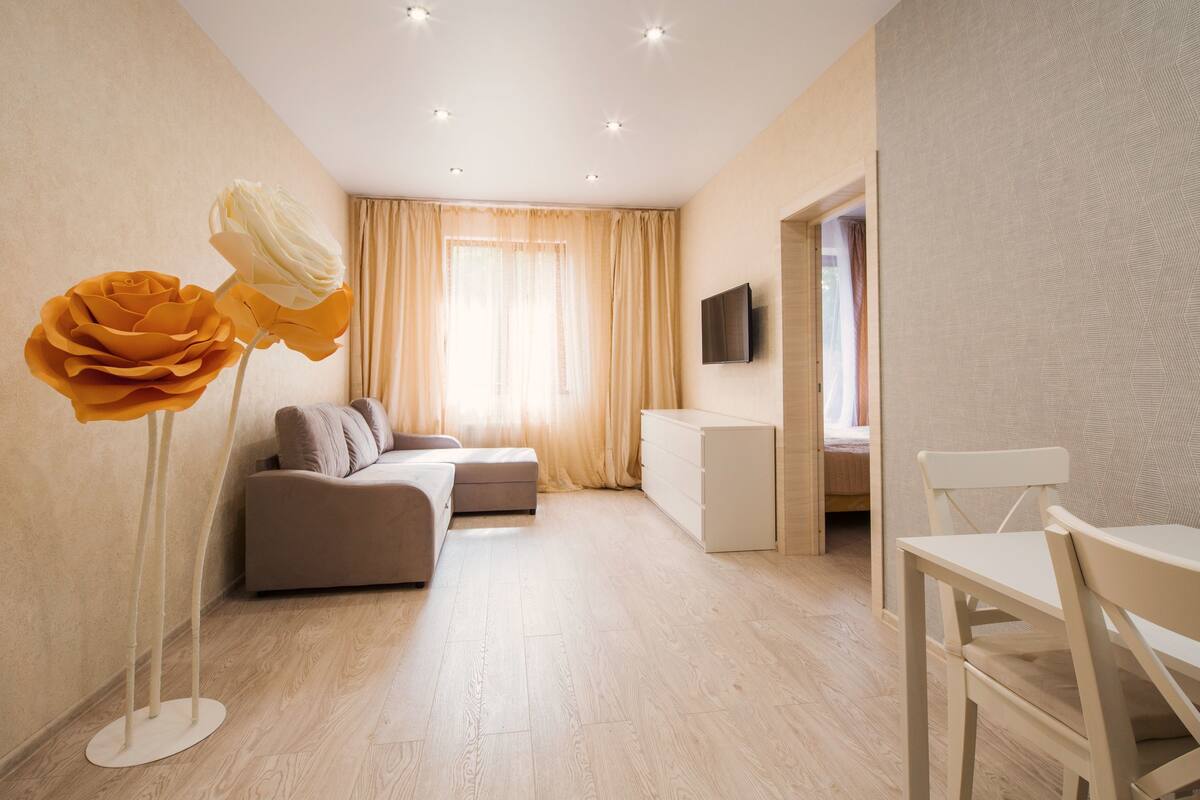 Comfort-Apartment, 2 Schlafzimmer | Allergikerbettwaren, Zimmersafe, Schreibtisch, Verdunkelungsvorhänge