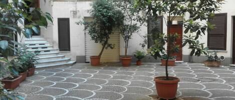 Entrée de l’hébergement