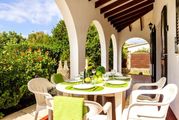 Villa, 3 Schlafzimmer, eigener Pool | Terrasse/Patio