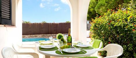 Villa, 3 Bedrooms, Private Pool | Terrace/patio