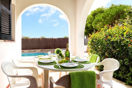 Villa, 3 Bedrooms, Private Pool | Terrace/patio