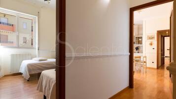 2 bedrooms, iron/ironing board, travel crib, free WiFi