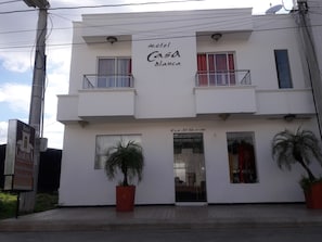 Front of property - evening/night