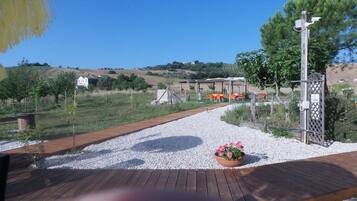 Khuôn viên nơi lưu trú